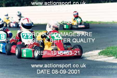 Photo: 19_6463-21 ActionSport Photography 08/09/2001 Inter Nations Kart Challenge - Llandow  _3_Cadets #13
