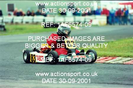 Photo: 1AF6574-09 ActionSport Photography 30/09/2001 NKRA Kart Finals - Fulbeck _5_ComerCadets #83