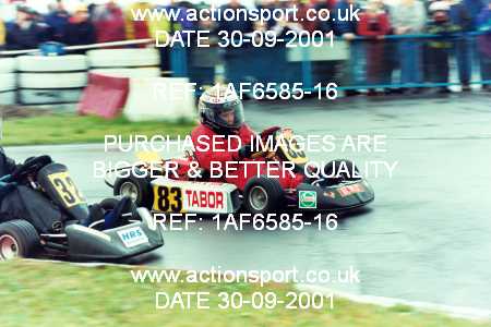 Photo: 1AF6585-16 ActionSport Photography 30/09/2001 NKRA Kart Finals - Fulbeck _5_ComerCadets #83
