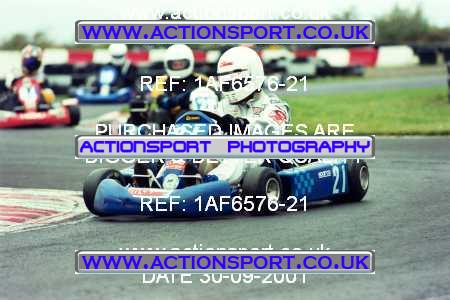 Photo: 1AF6576-21 ActionSport Photography 30/09/2001 NKRA Kart Finals - Fulbeck _1_Rotax #21