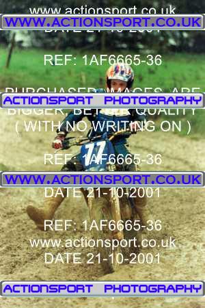 Photo: 1AF6665-36 ActionSport Photography 21/10/2001 YMSA Kensworth MXC - Whaddon _3_Over35s #77