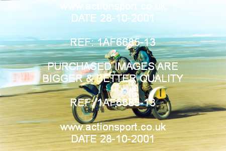 Photo: 1AF6685-13 ActionSport Photography 27,28/10/2001 Weston Beach Race  _1_Saturday #1