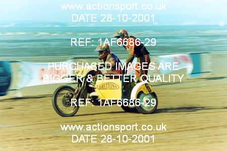 Photo: 1AF6686-29 ActionSport Photography 27,28/10/2001 Weston Beach Race  _1_Saturday #6