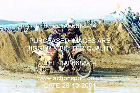 Photo: 1AF6688-14 ActionSport Photography 27,28/10/2001 Weston Beach Race  _1_Saturday #5