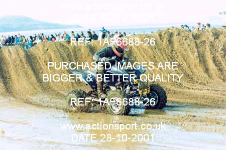 Photo: 1AF6688-26 ActionSport Photography 27,28/10/2001 Weston Beach Race  _1_Saturday #382