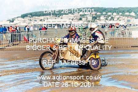 Photo: 1AF6689-15 ActionSport Photography 27,28/10/2001 Weston Beach Race  _1_Saturday #5