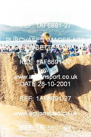Photo: 1AF6691-27 ActionSport Photography 27,28/10/2001 Weston Beach Race  _1_Saturday #401