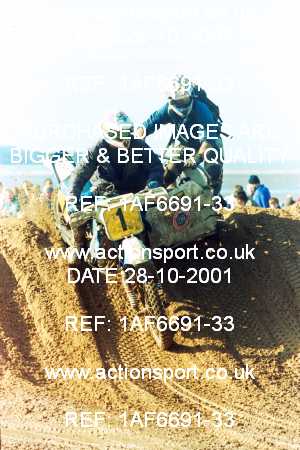 Photo: 1AF6691-33 ActionSport Photography 27,28/10/2001 Weston Beach Race  _1_Saturday #1