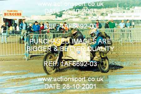 Photo: 1AF6692-03 ActionSport Photography 27,28/10/2001 Weston Beach Race  _1_Saturday #1