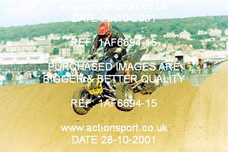Photo: 1AF6694-15 ActionSport Photography 27,28/10/2001 Weston Beach Race  _1_Saturday #382