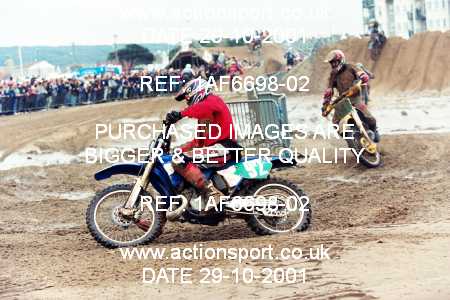 Photo: 1AF6698-02 ActionSport Photography 27,28/10/2001 Weston Beach Race  _2_Sunday #92