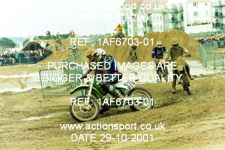 Photo: 1AF6703-01 ActionSport Photography 27,28/10/2001 Weston Beach Race  _2_Sunday #699