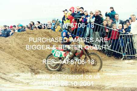 Photo: 1AF6706-18 ActionSport Photography 27,28/10/2001 Weston Beach Race  _2_Sunday #765
