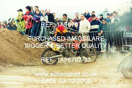 Photo: 1AF6707-33 ActionSport Photography 27,28/10/2001 Weston Beach Race  _2_Sunday #57