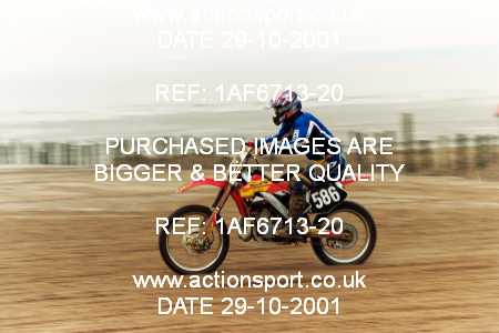Photo: 1AF6713-20 ActionSport Photography 27,28/10/2001 Weston Beach Race  _2_Sunday #586