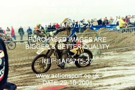 Photo: 1AF6715-27 ActionSport Photography 27,28/10/2001 Weston Beach Race  _2_Sunday #791