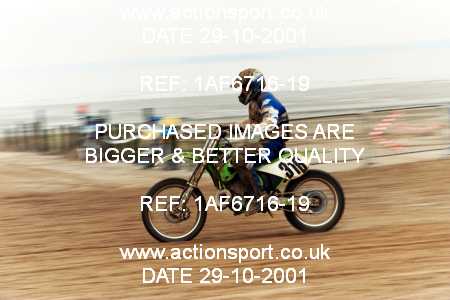 Photo: 1AF6716-19 ActionSport Photography 27,28/10/2001 Weston Beach Race  _2_Sunday #318