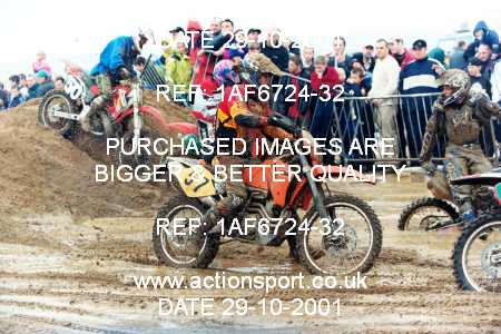 Photo: 1AF6724-32 ActionSport Photography 27,28/10/2001 Weston Beach Race  _2_Sunday #57