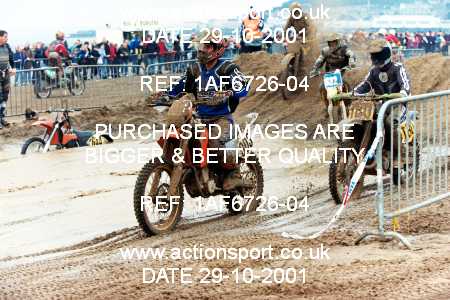 Photo: 1AF6726-04 ActionSport Photography 27,28/10/2001 Weston Beach Race  _2_Sunday #303