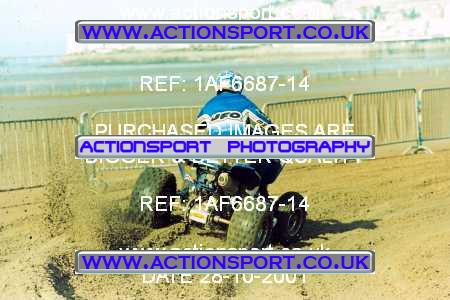 Photo: 1AF6687-14 ActionSport Photography 27,28/10/2001 Weston Beach Race  _1_Saturday #351