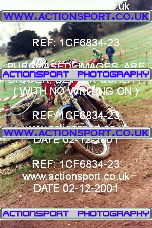 Photo: 1CF6834-23 ActionSport Photography 02/12/2001 ACU Hampshire MX Club - Waddon Farm  _1_Solos #45