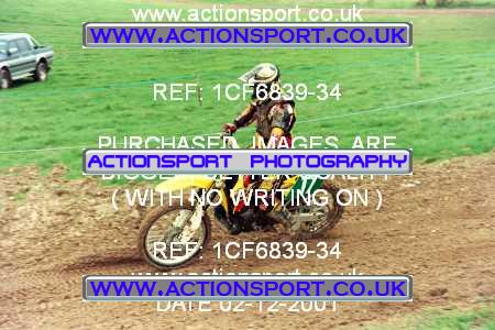 Photo: 1CF6839-34 ActionSport Photography 02/12/2001 ACU Hampshire MX Club - Waddon Farm  _1_Solos #17