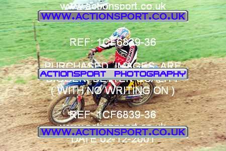 Photo: 1CF6839-36 ActionSport Photography 02/12/2001 ACU Hampshire MX Club - Waddon Farm  _1_Solos #307