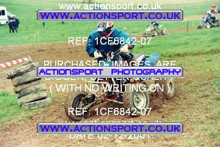 Photo: 1CF6842-07 ActionSport Photography 02/12/2001 ACU Hampshire MX Club - Waddon Farm  _2_Quads #2