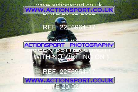 Photo: 22F6964-17 ActionSport Photography 20/02/2002 Inter Universities Kart Championship - Whilton Mill _1_AllPhotos #15