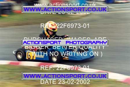 Photo: 22F6973-01 ActionSport Photography 23/02/2002 Camberley Kart Club - Blackbushe  _1_Cadets #61
