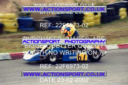 Photo: 22F6973-02 ActionSport Photography 23/02/2002 Camberley Kart Club - Blackbushe  _1_Cadets #61