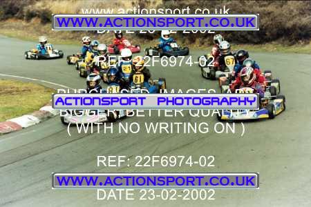 Photo: 22F6974-02 ActionSport Photography 23/02/2002 Camberley Kart Club - Blackbushe  _1_Cadets #61