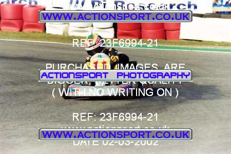 Photo: 23F6994-21 ActionSport Photography 02/03/2002 F6 Karting - Buckmore Park _4_HondaCadet #11