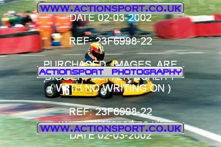 Photo: 23F6998-22 ActionSport Photography 02/03/2002 F6 Karting - Buckmore Park _3_JuniorProKart #16