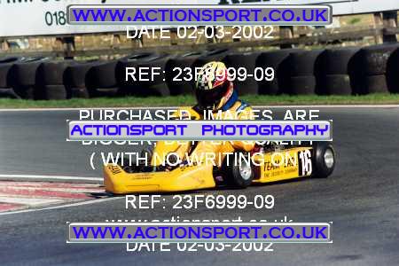 Photo: 23F6999-09 ActionSport Photography 02/03/2002 F6 Karting - Buckmore Park _3_JuniorProKart #16