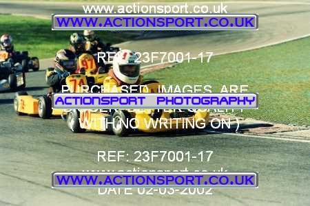 Photo: 23F7001-17 ActionSport Photography 02/03/2002 F6 Karting - Buckmore Park _4_HondaCadet #42