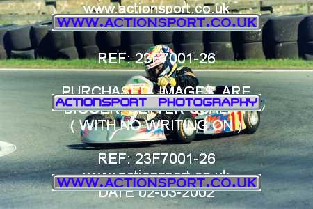 Photo: 23F7001-26 ActionSport Photography 02/03/2002 F6 Karting - Buckmore Park _4_HondaCadet #11