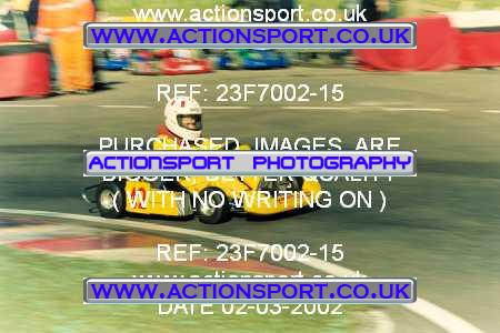 Photo: 23F7002-15 ActionSport Photography 02/03/2002 F6 Karting - Buckmore Park _4_HondaCadet #42