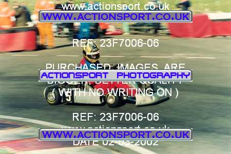 Photo: 23F7006-06 ActionSport Photography 02/03/2002 F6 Karting - Buckmore Park _9_SeniorProKart #5