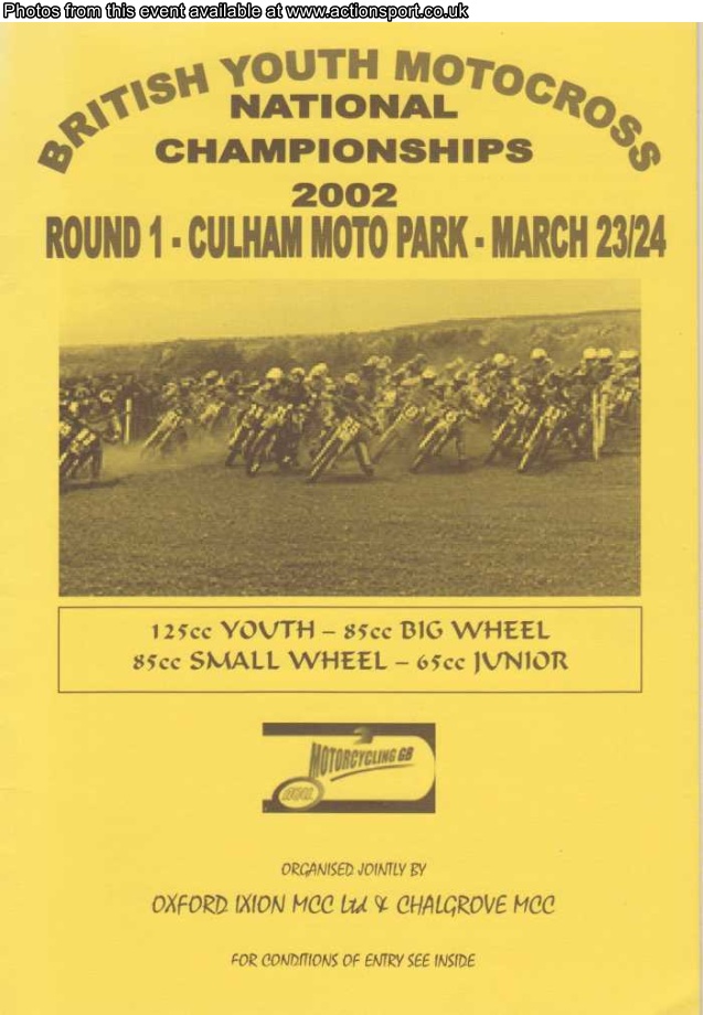 Event programme page