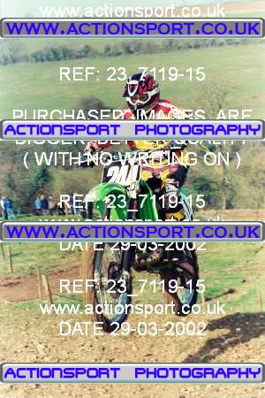 Photo: 23_7119-15 ActionSport Photography 29/03/2002 AMCA Marshfield MXC Mike Brown Memorial  _0_JuniorsPractice #244