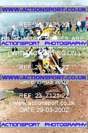 Photo: 23_7121-22 ActionSport Photography 29/03/2002 AMCA Marshfield MXC Mike Brown Memorial  _1_Juniors125sGroup1 #55
