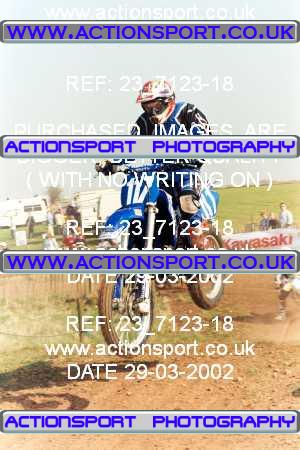 Photo: 23_7123-18 ActionSport Photography 29/03/2002 AMCA Marshfield MXC Mike Brown Memorial  _2_125Seniors-Experts #117