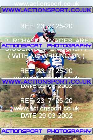 Photo: 23_7125-20 ActionSport Photography 29/03/2002 AMCA Marshfield MXC Mike Brown Memorial  _2_125Seniors-Experts #2
