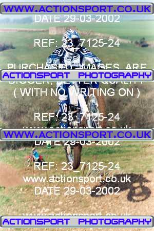 Photo: 23_7125-24 ActionSport Photography 29/03/2002 AMCA Marshfield MXC Mike Brown Memorial  _2_125Seniors-Experts #2003