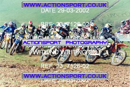 Photo: 23_7126-02 ActionSport Photography 29/03/2002 AMCA Marshfield MXC Mike Brown Memorial  _3_Juniors125sGroup2 #148