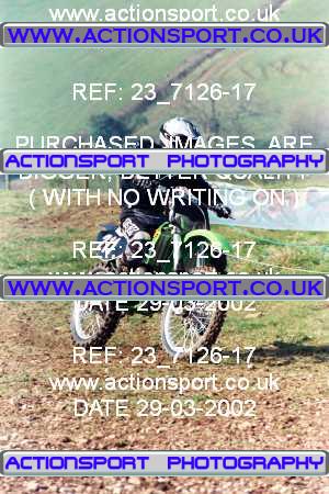 Photo: 23_7126-17 ActionSport Photography 29/03/2002 AMCA Marshfield MXC Mike Brown Memorial  _3_Juniors125sGroup2 #211