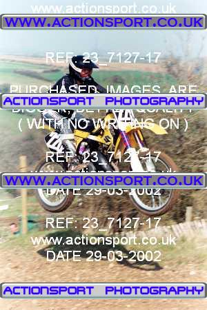 Photo: 23_7127-17 ActionSport Photography 29/03/2002 AMCA Marshfield MXC Mike Brown Memorial  _3_Juniors125sGroup2 #220