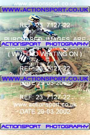 Photo: 23_7127-22 ActionSport Photography 29/03/2002 AMCA Marshfield MXC Mike Brown Memorial  _3_Juniors125sGroup2 #148