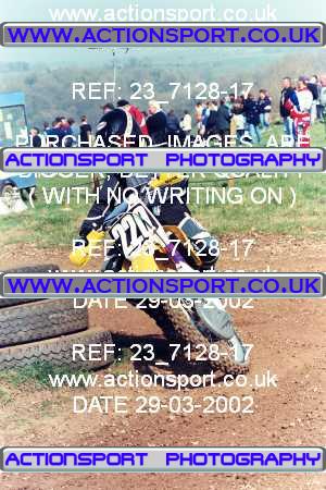 Photo: 23_7128-17 ActionSport Photography 29/03/2002 AMCA Marshfield MXC Mike Brown Memorial  _3_Juniors125sGroup2 #220